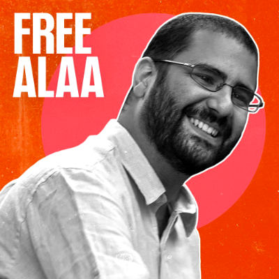 Alaa imprisoned in Egypt
