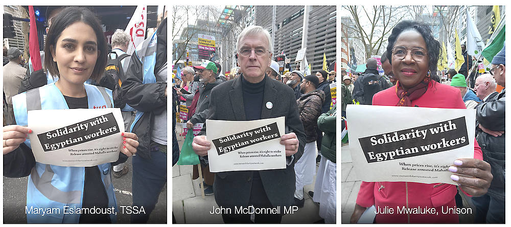 Protesters in UK