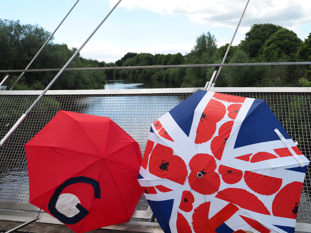 the stall at the Millennium Bridge, York 2026
